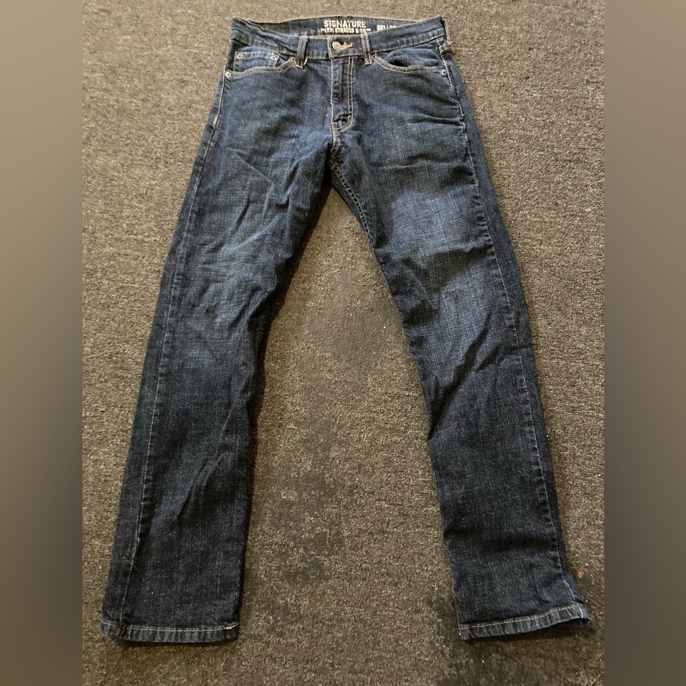 Men’s Levi Straight Leg Jeans